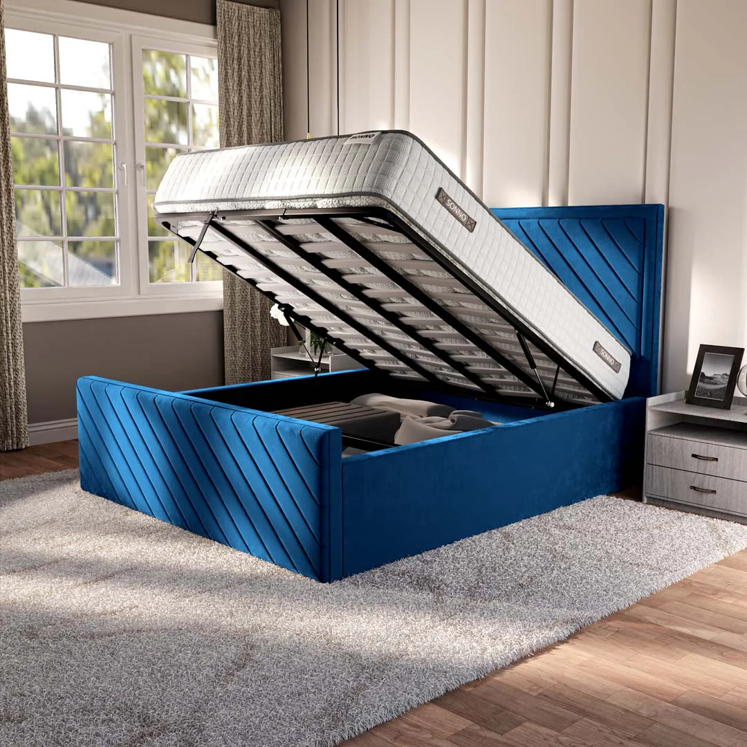 Oxford Upholstered Ottoman Bed - Image 6