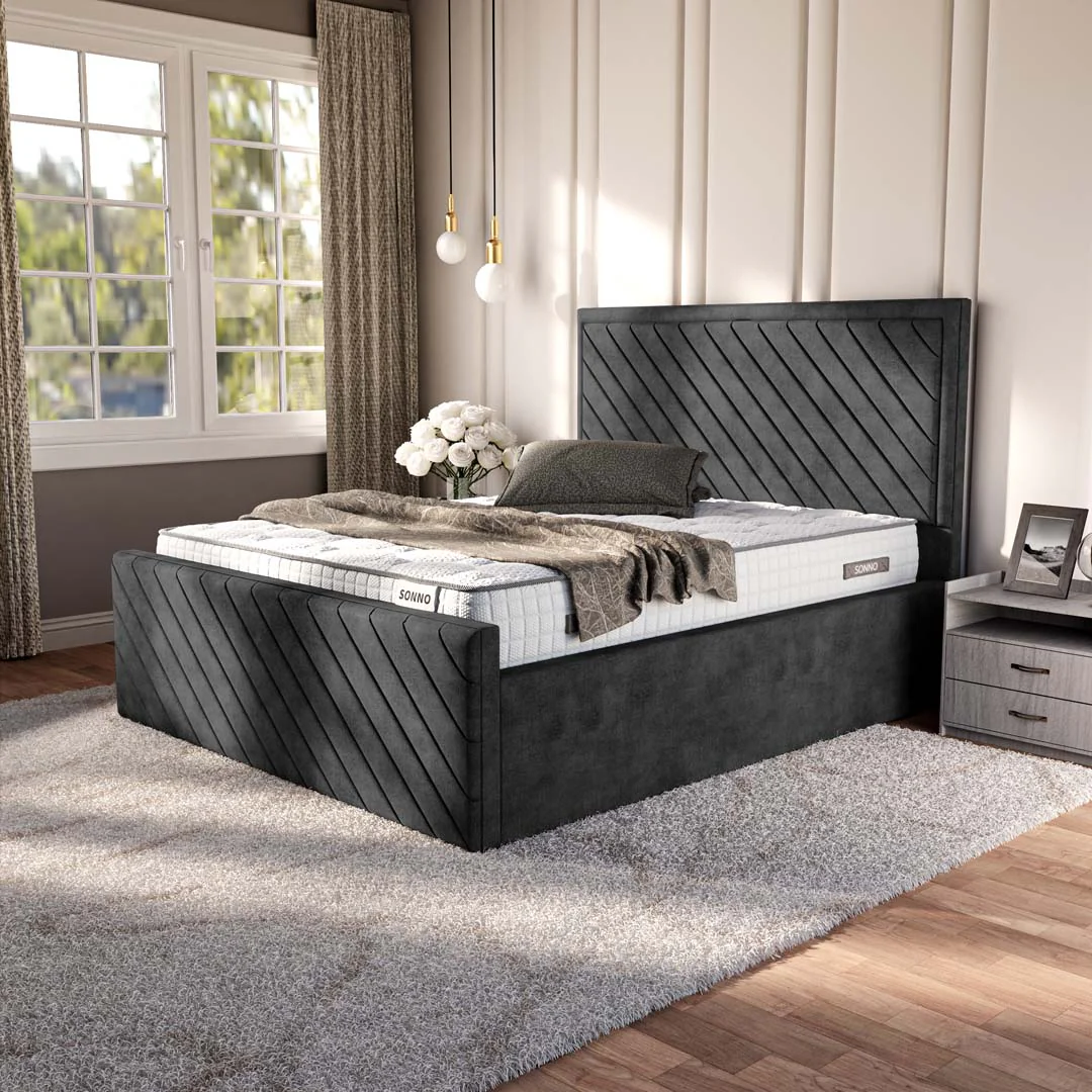 Oxford Upholstered Ottoman Bed - Image 3