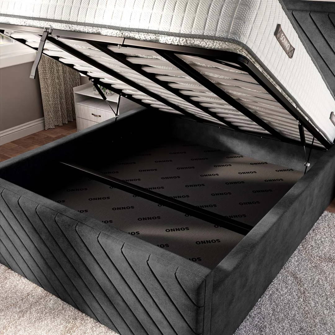Oxford Upholstered Ottoman Bed - Image 7