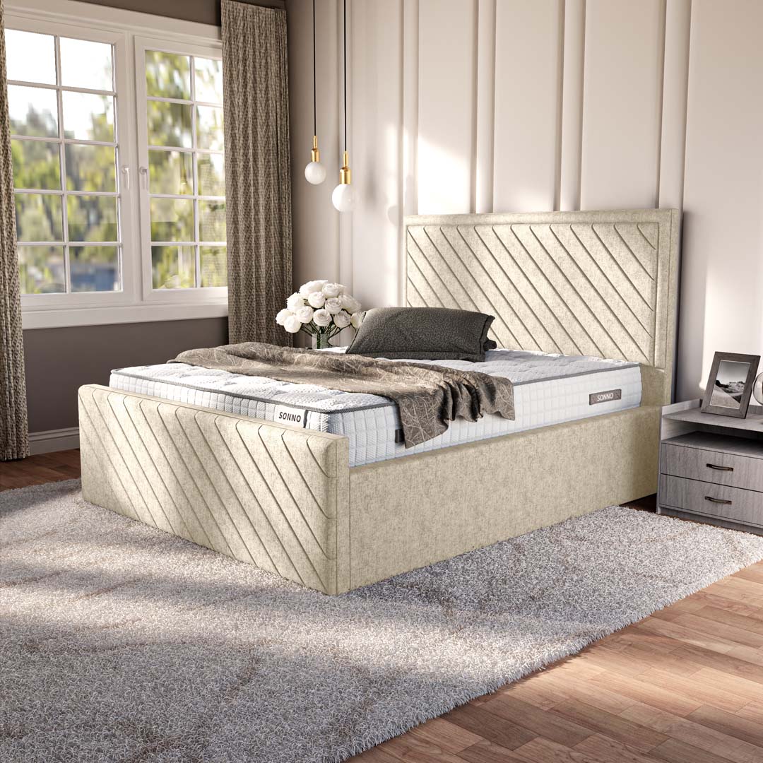 Oxford Upholstered Ottoman Bed - Image 3