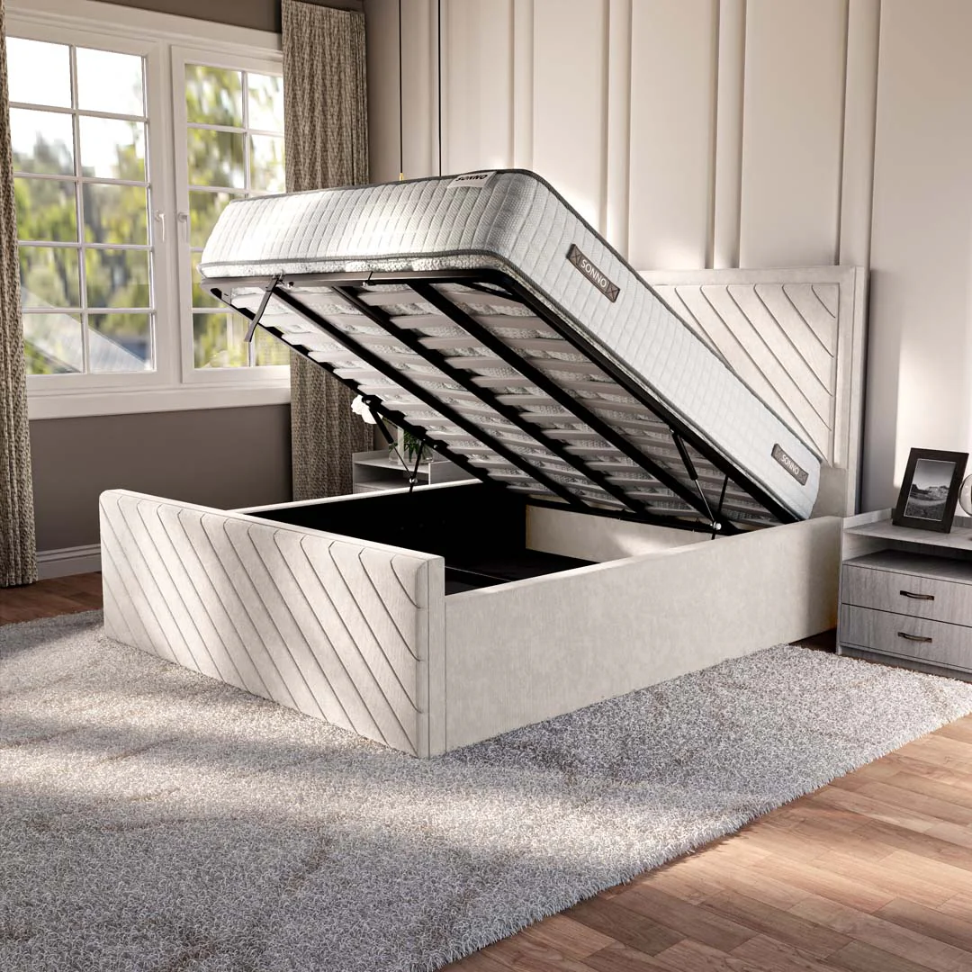 Oxford Upholstered Ottoman Bed - Image 2