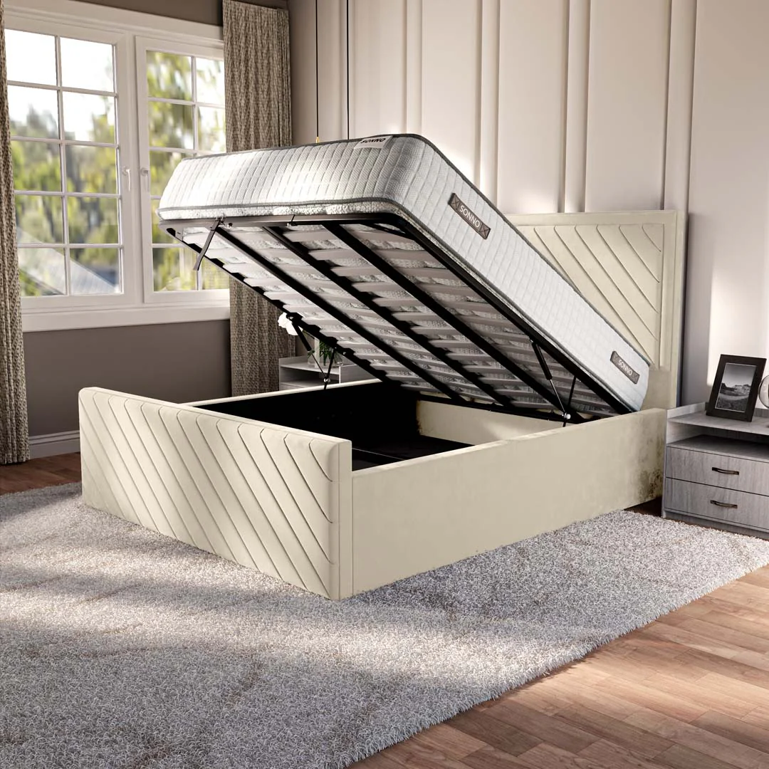 Oxford Upholstered Ottoman Bed - Image 2