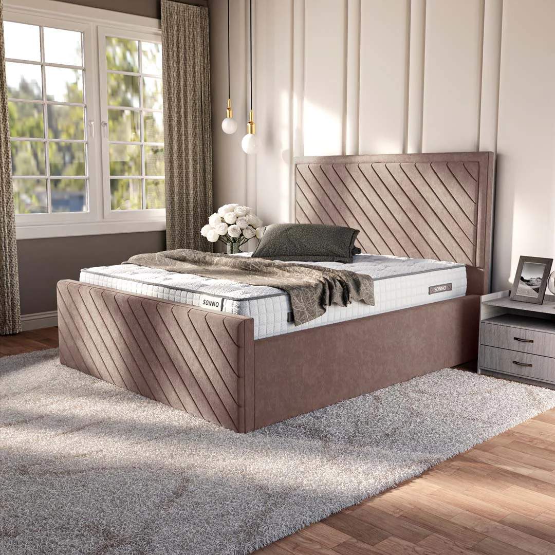 Oxford Upholstered Ottoman Bed - Image 3