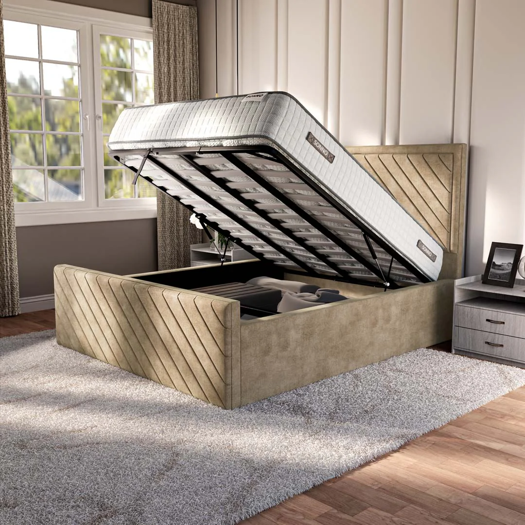 Oxford Upholstered Ottoman Bed - Image 6