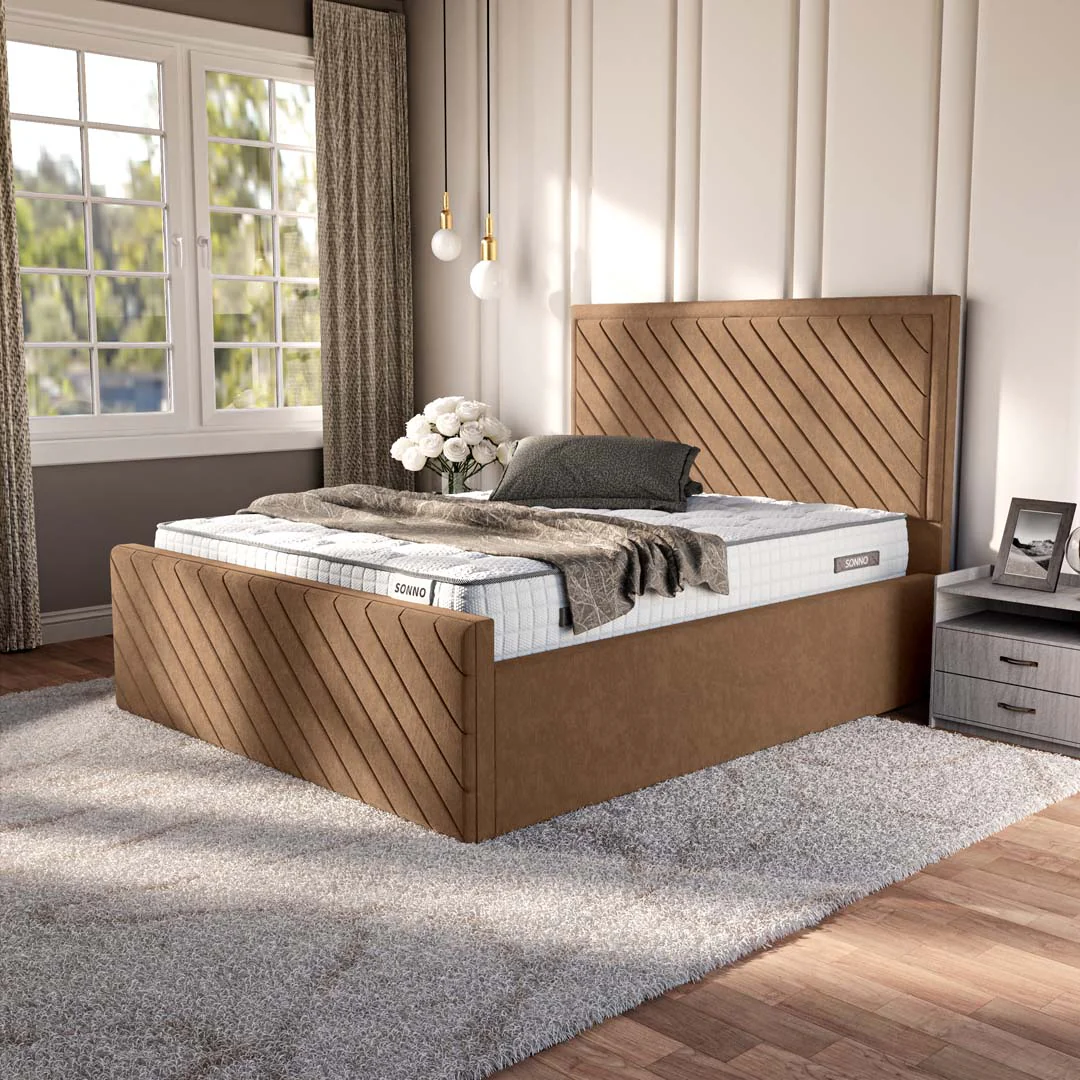 Oxford Upholstered Ottoman Bed - Image 3