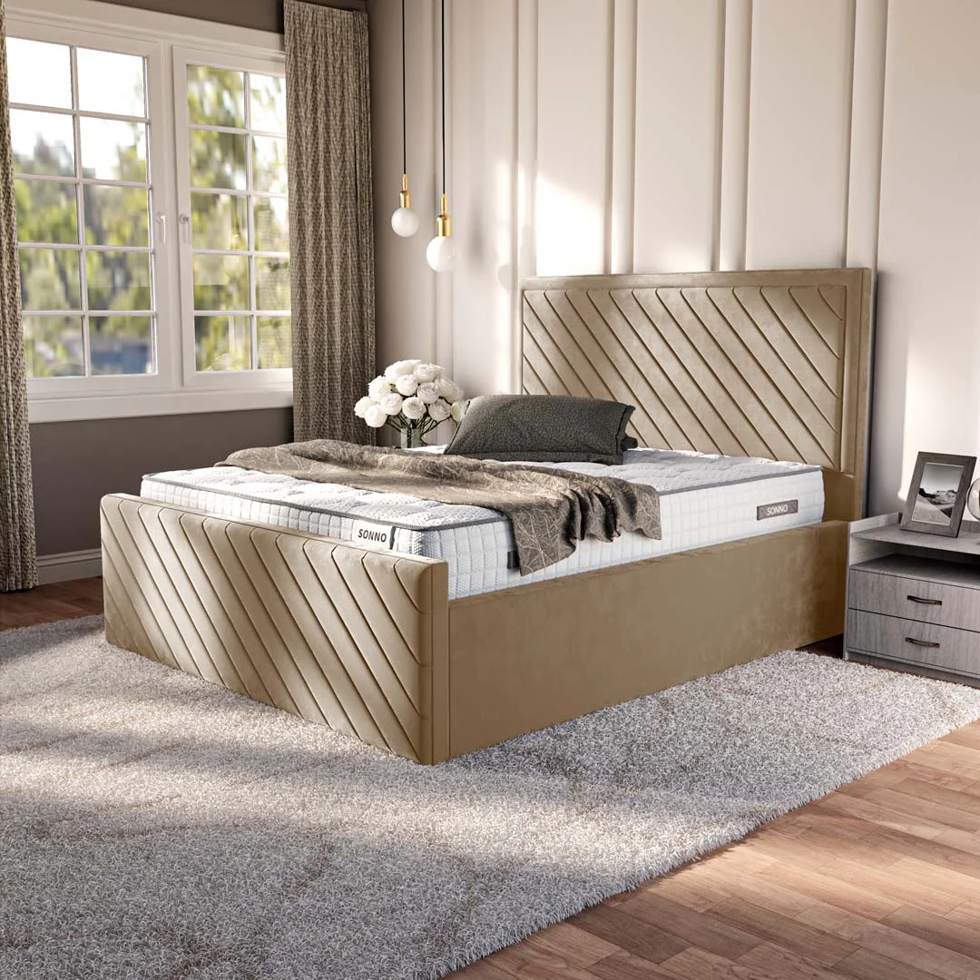 Oxford Upholstered Ottoman Bed - Image 3