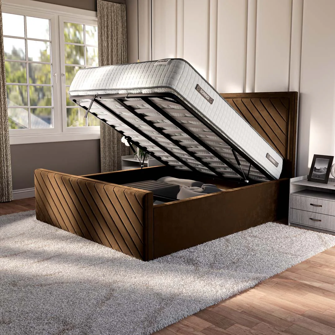 Oxford Upholstered Ottoman Bed - Image 6
