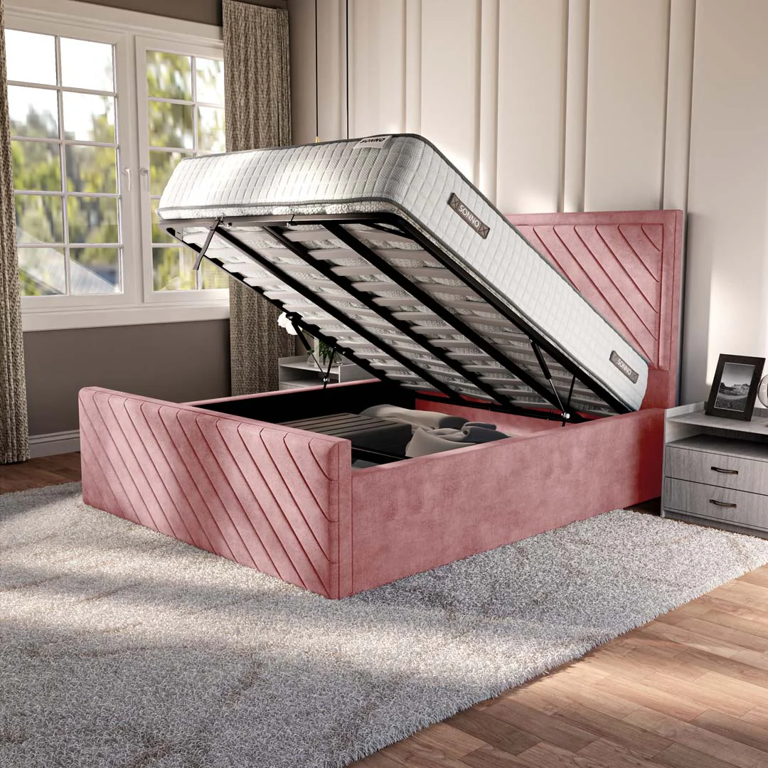 Oxford Upholstered Ottoman Bed - Image 6