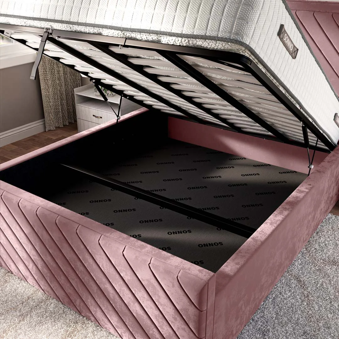 Oxford Upholstered Ottoman Bed - Image 7