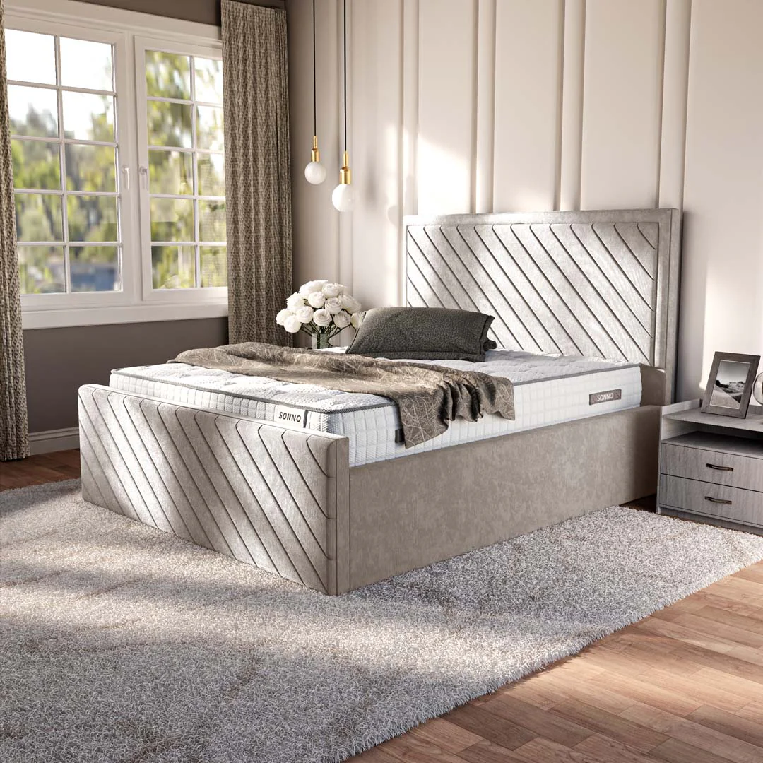 Oxford Upholstered Ottoman Bed - Image 3