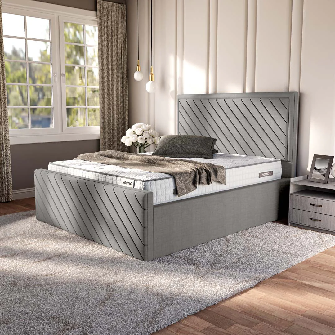 Oxford Upholstered Ottoman Bed - Image 3