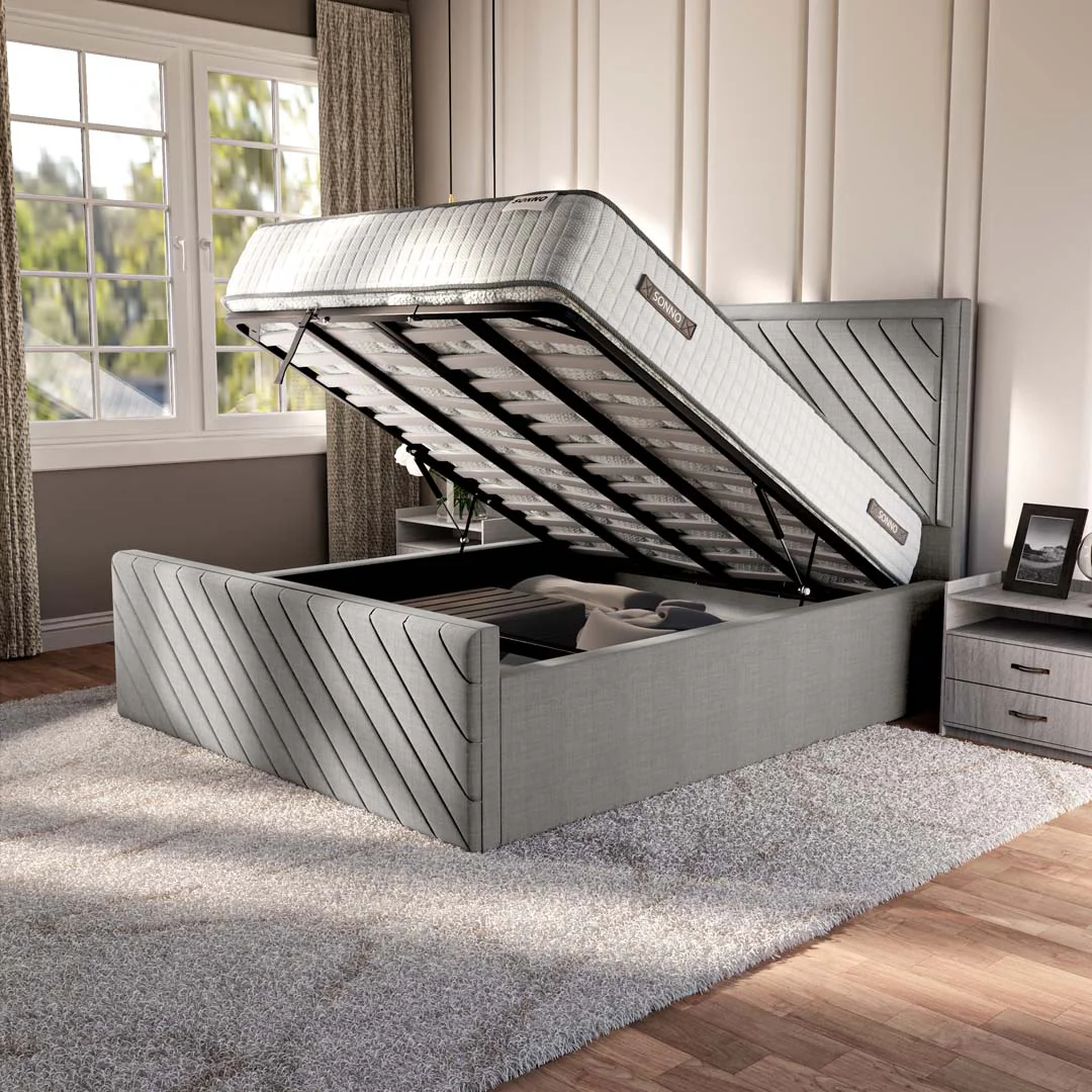 Oxford Upholstered Ottoman Bed - Image 6