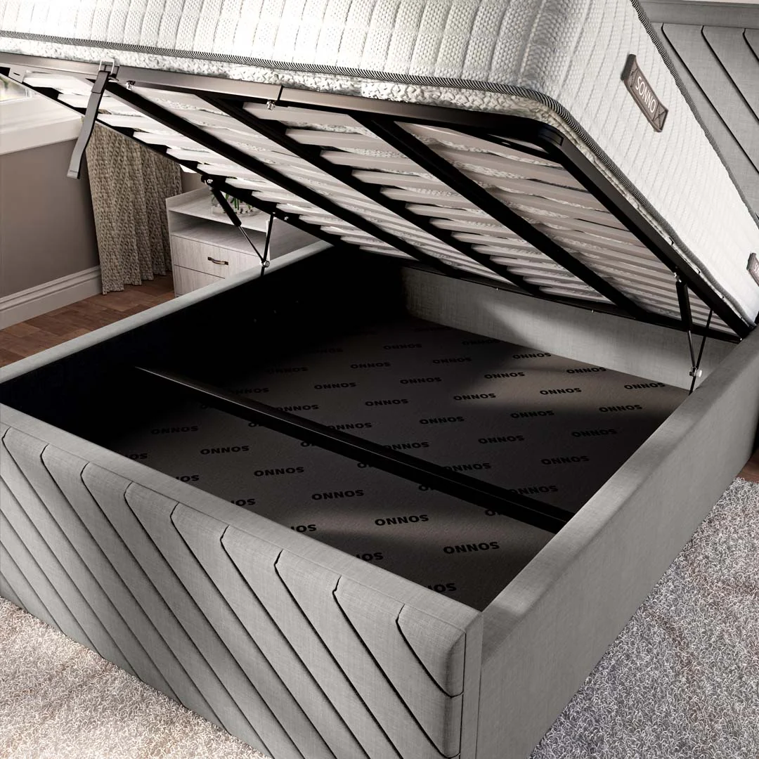 Oxford Upholstered Ottoman Bed - Image 7