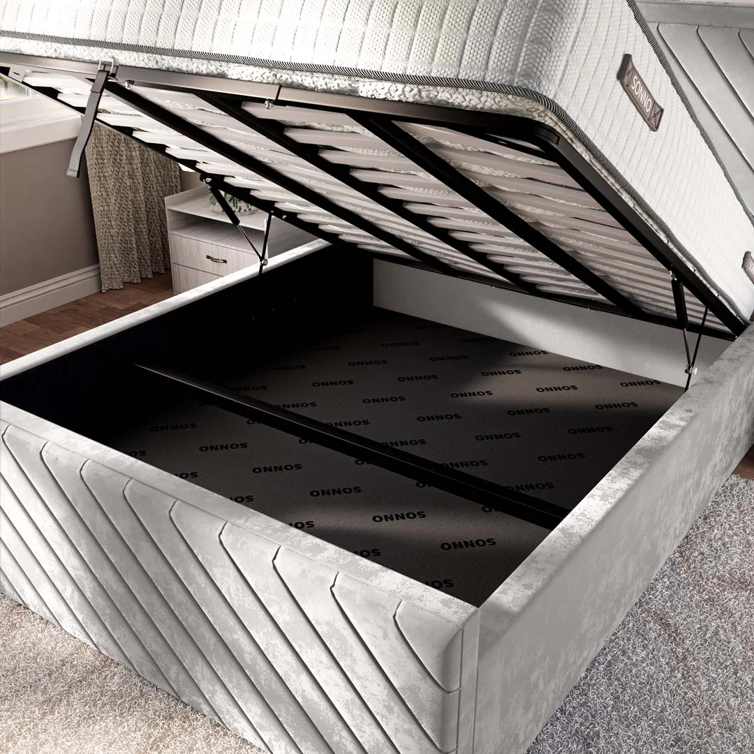 Oxford Upholstered Ottoman Bed - Image 7