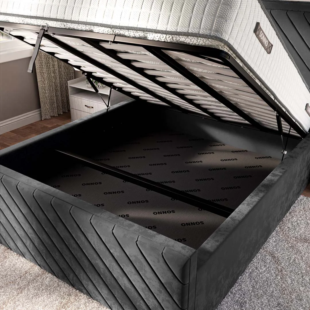 Oxford Upholstered Ottoman Bed - Image 7