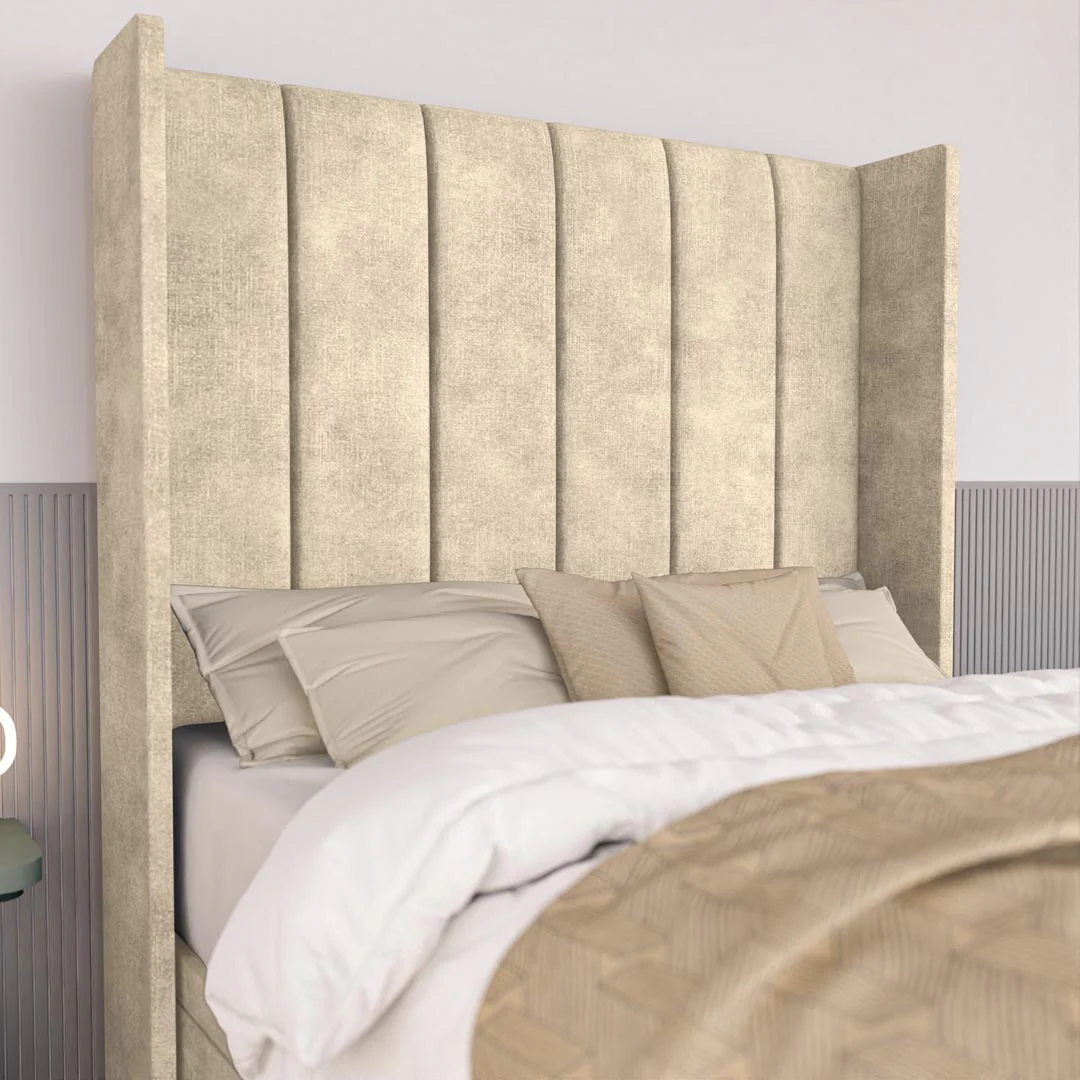 Prague Kids Wingback Ottoman Divan Bed - Image 4