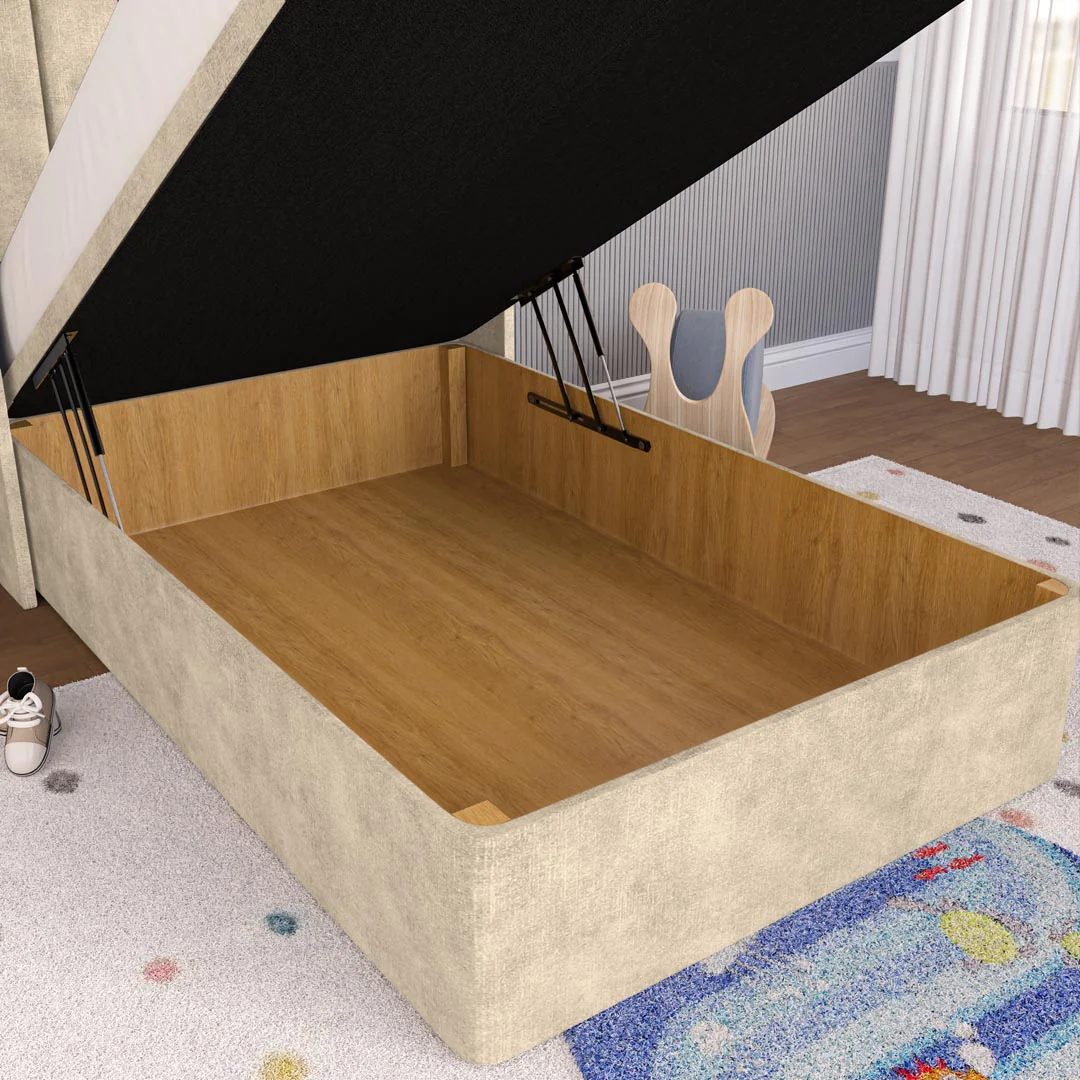 Prague Kids Wingback Ottoman Divan Bed - Image 7