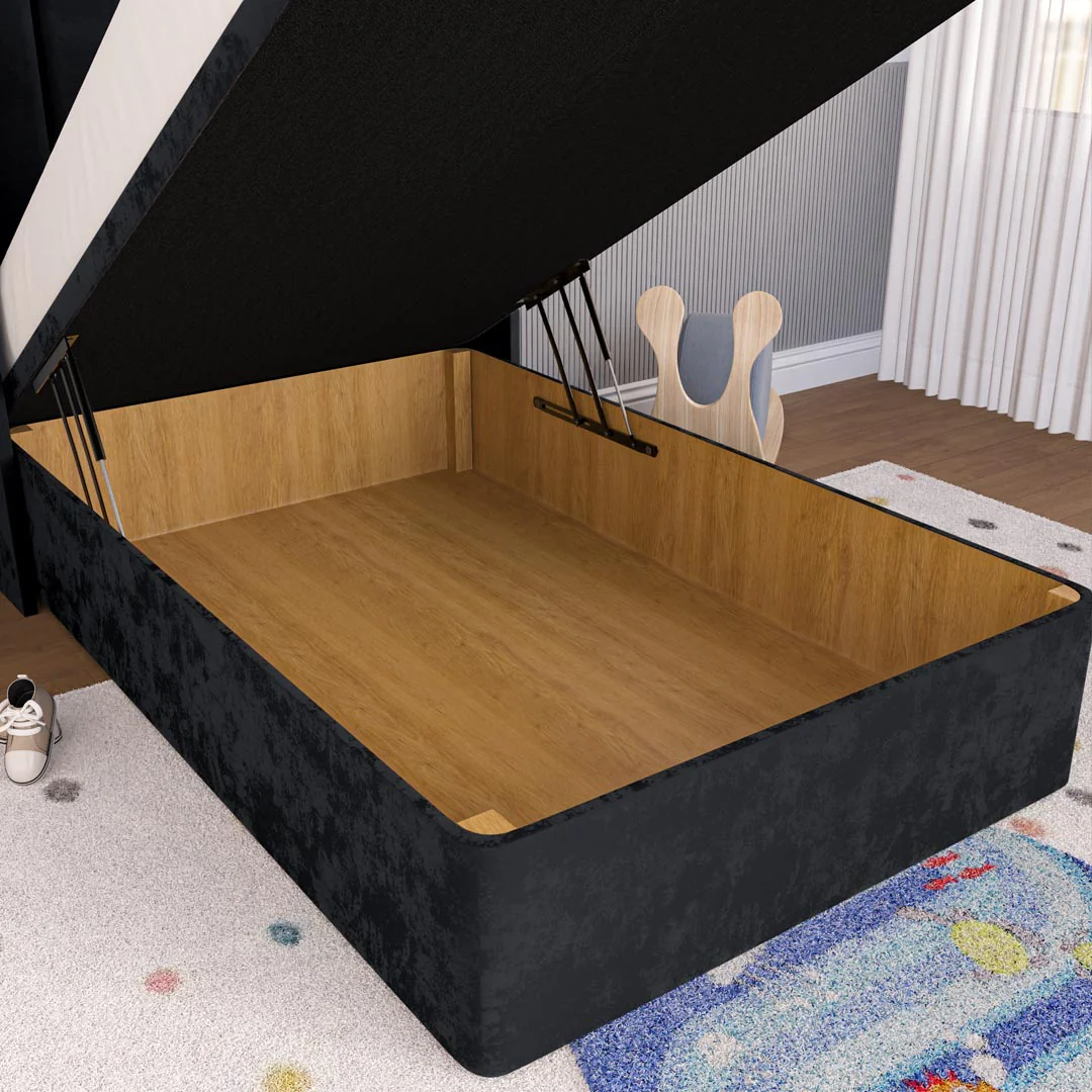 Prague Kids Wingback Ottoman Divan Bed - Image 7