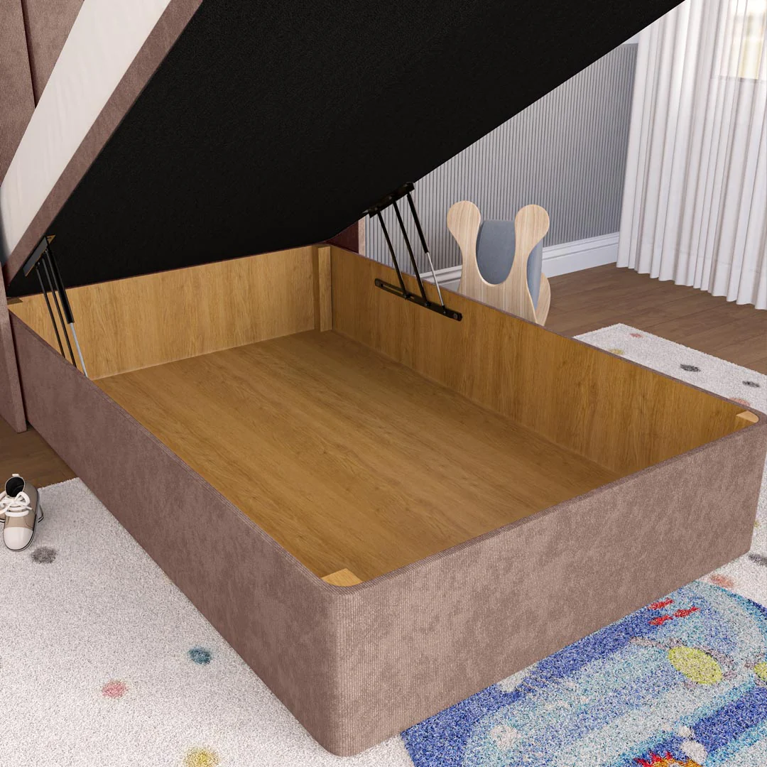Prague Kids Wingback Ottoman Divan Bed - Image 7