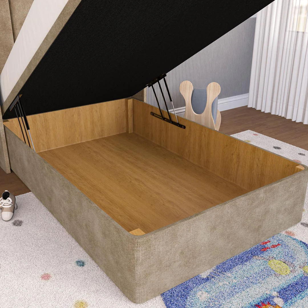 Prague Kids Wingback Ottoman Divan Bed - Image 7