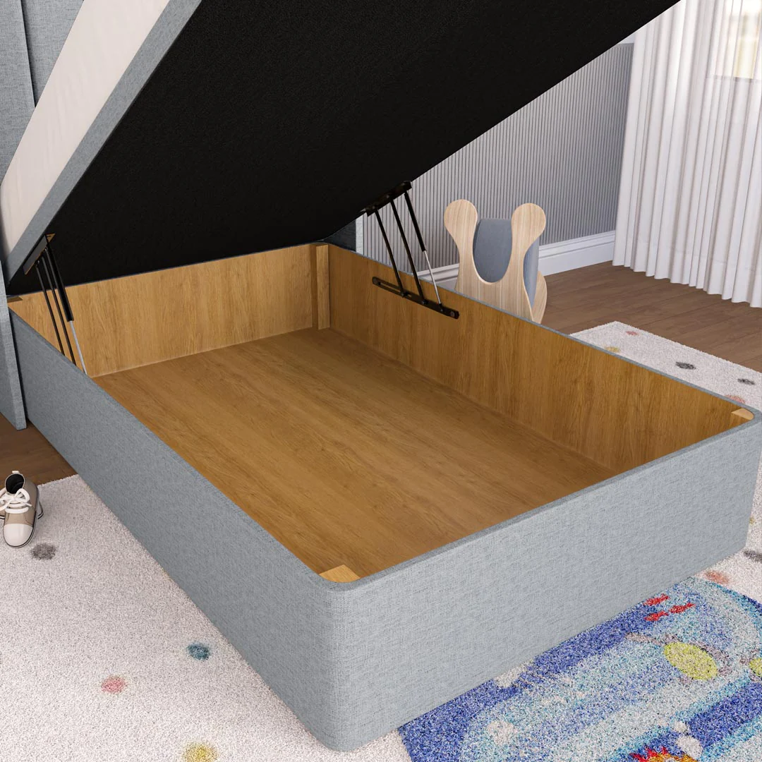 Prague Kids Wingback Ottoman Divan Bed - Image 7