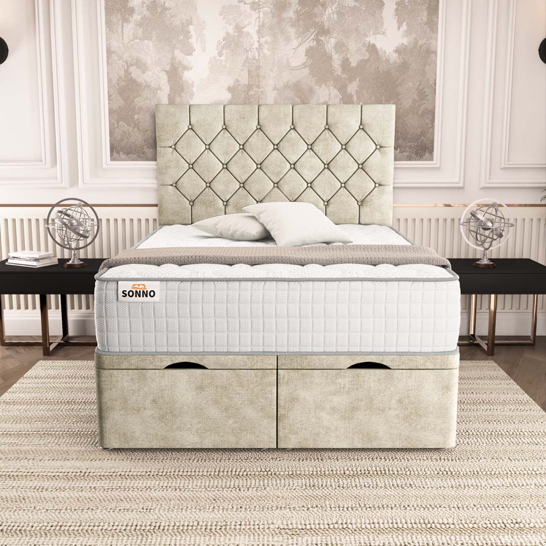 Seville Chesterfield Ottoman Divan Bed - Image 5