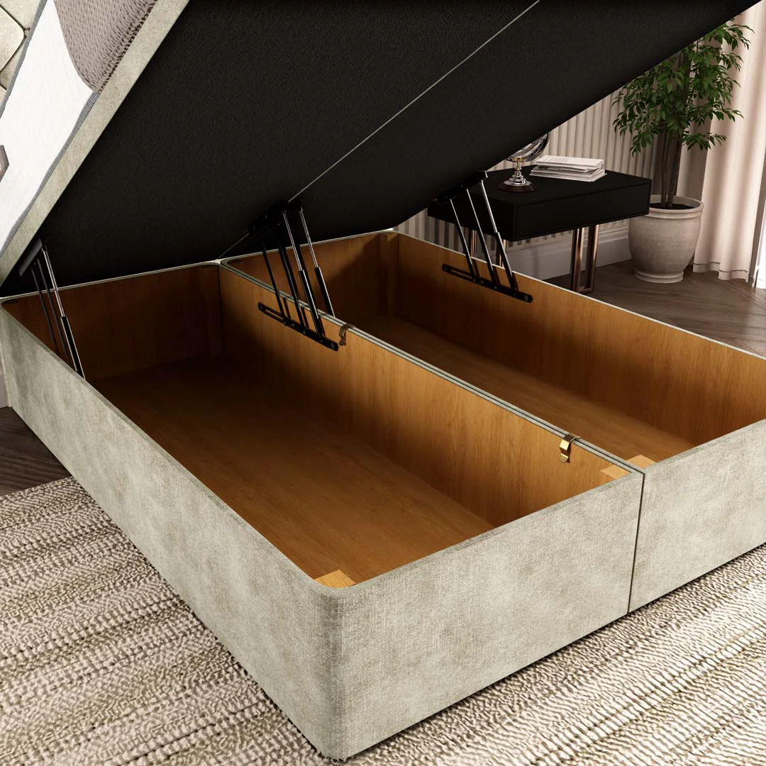 Seville Chesterfield Ottoman Divan Bed - Image 7
