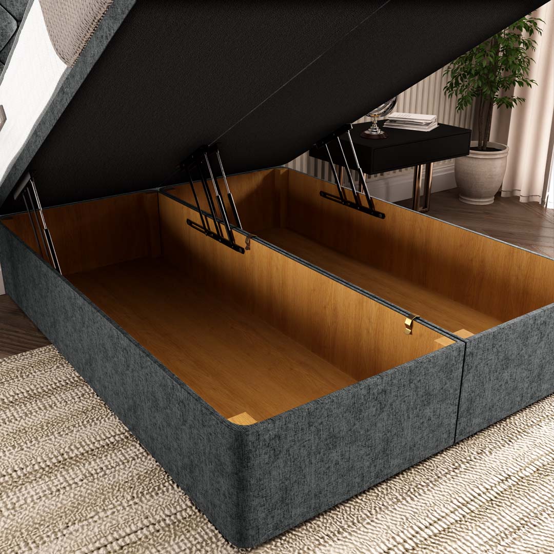 Seville Chesterfield Ottoman Divan Bed - Image 7