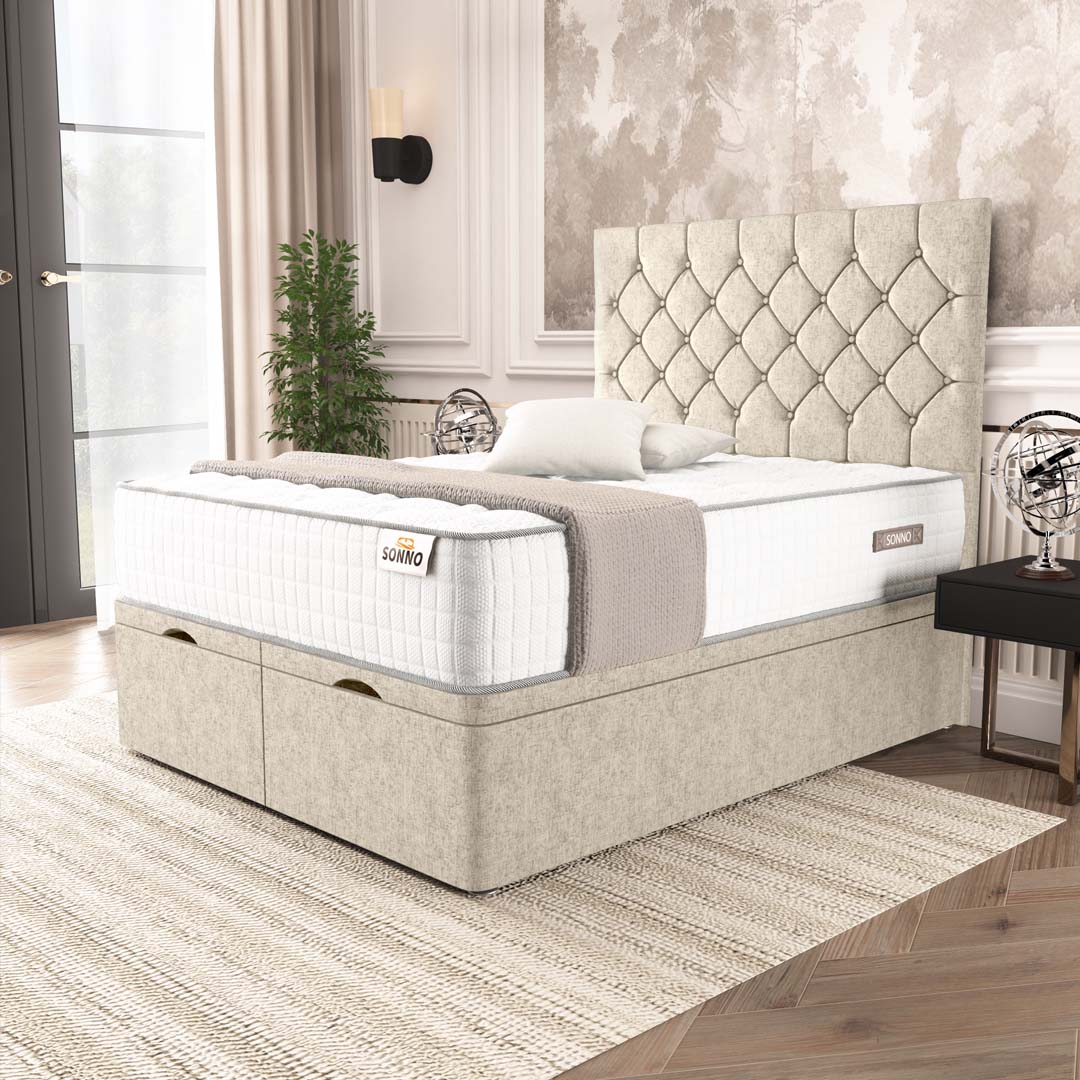 Seville Chesterfield Ottoman Divan Bed - Image 3
