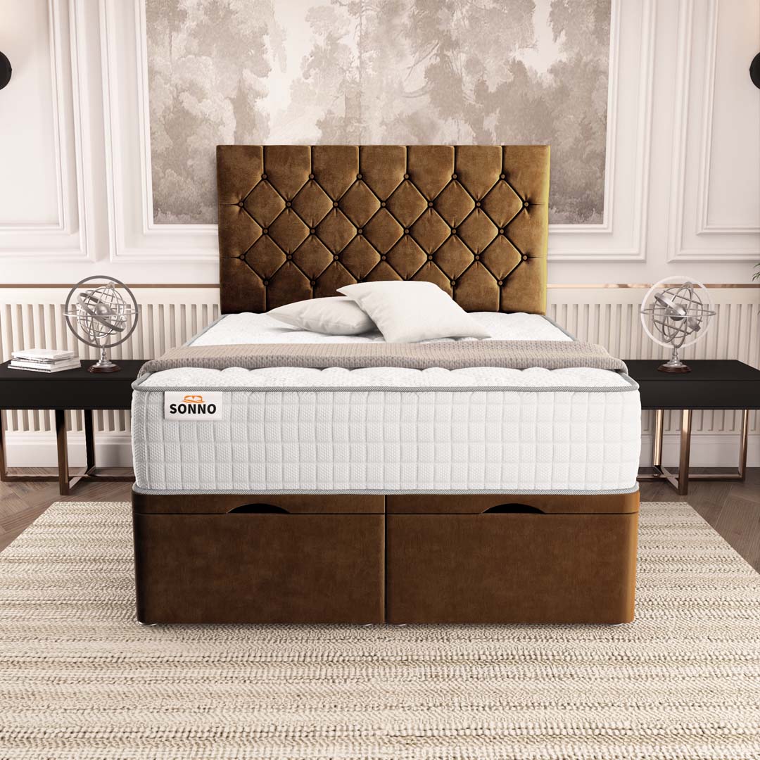 Seville Chesterfield Ottoman Divan Bed - Image 5