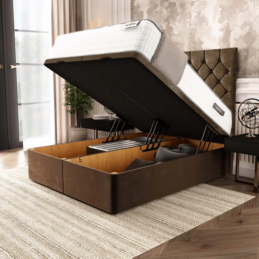 Seville Chesterfield Ottoman Divan Bed - Image 6