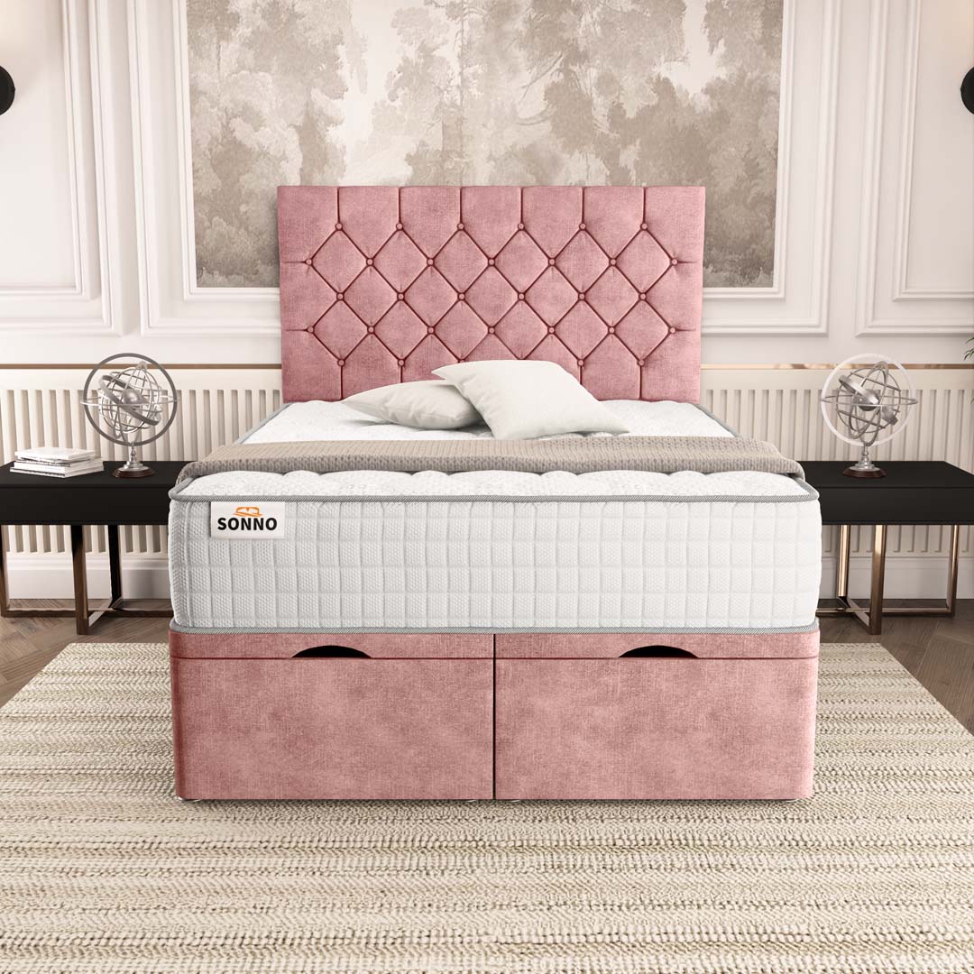 Seville Chesterfield Ottoman Divan Bed - Image 5