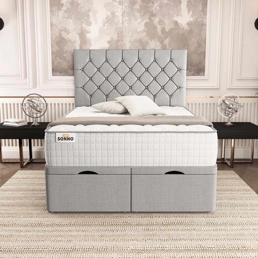 Seville Chesterfield Ottoman Divan Bed - Image 5
