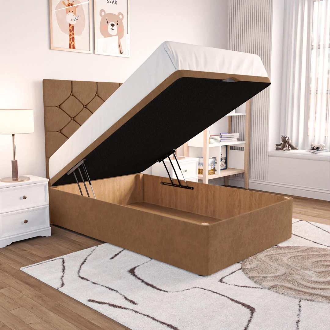 Seville Kids Chesterfield Ottoman Divan Bed - Image 2