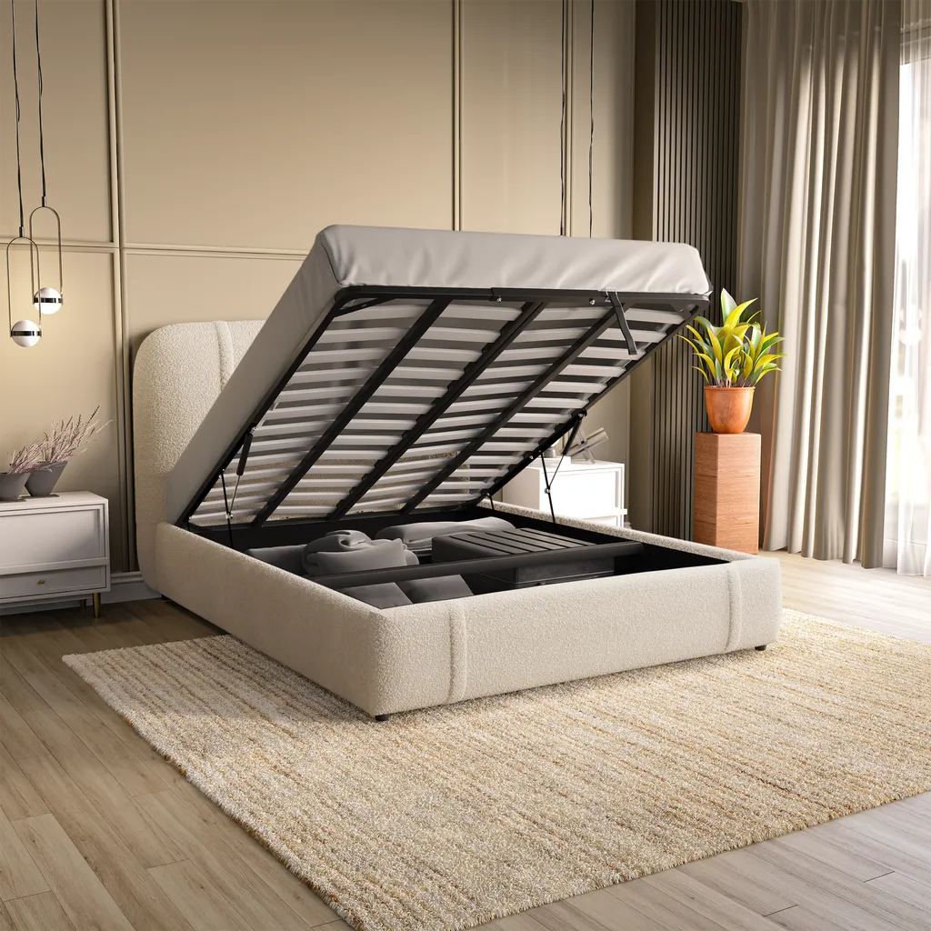 Sienna Upholstered Ottoman Bed - Image 6