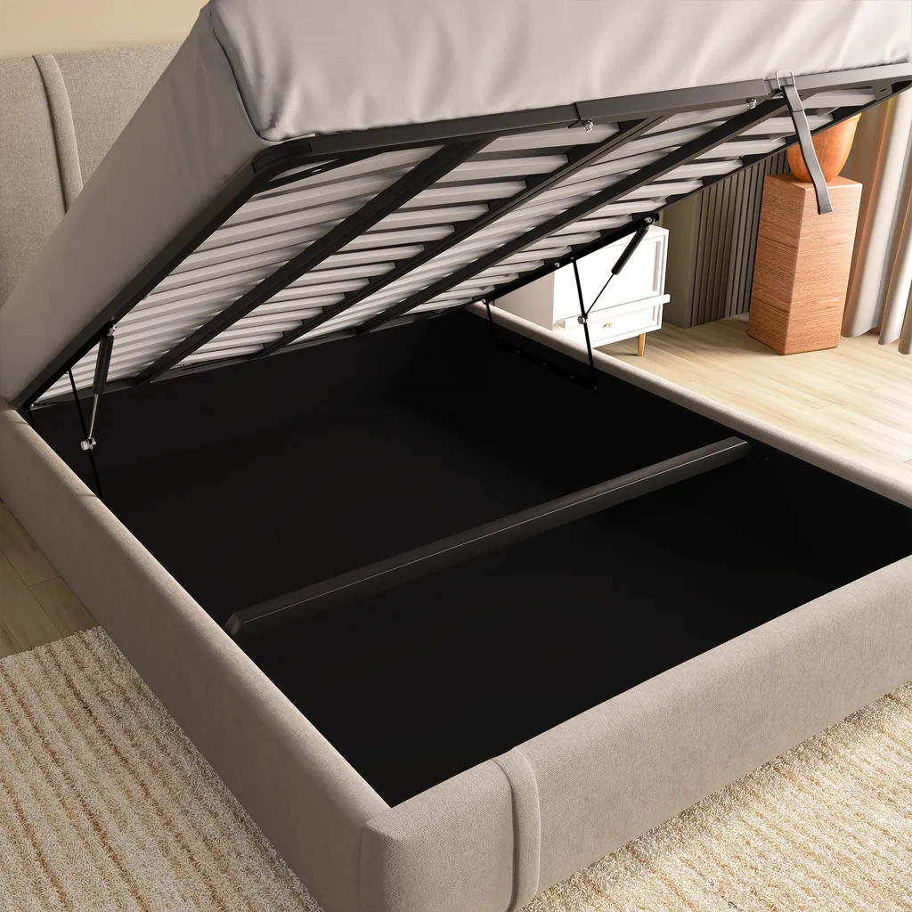 Sienna Upholstered Ottoman Bed - Image 7