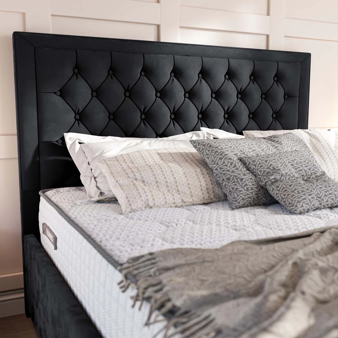 Valencia Upholstered Bed - Image 3