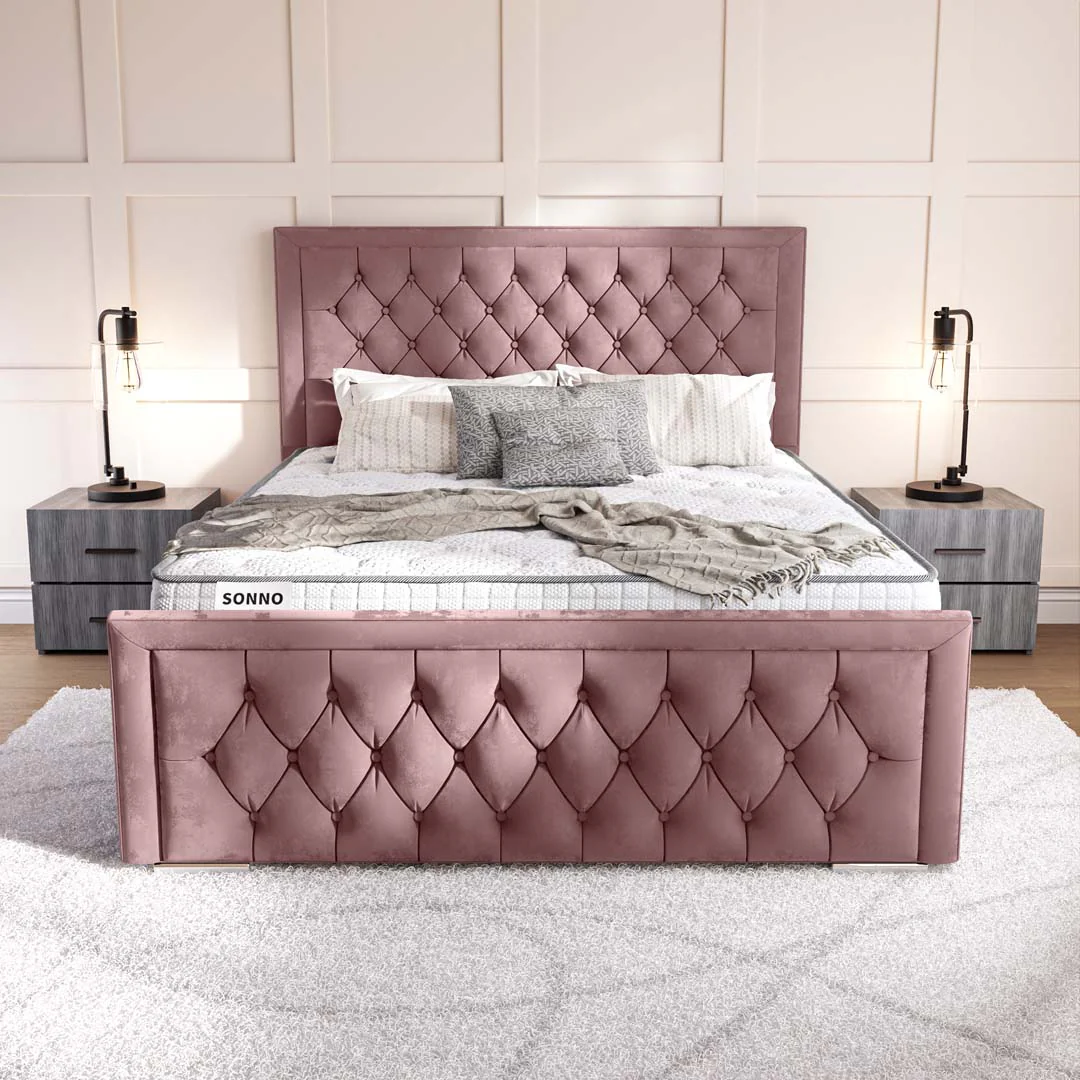 Valencia Upholstered Bed - Image 2