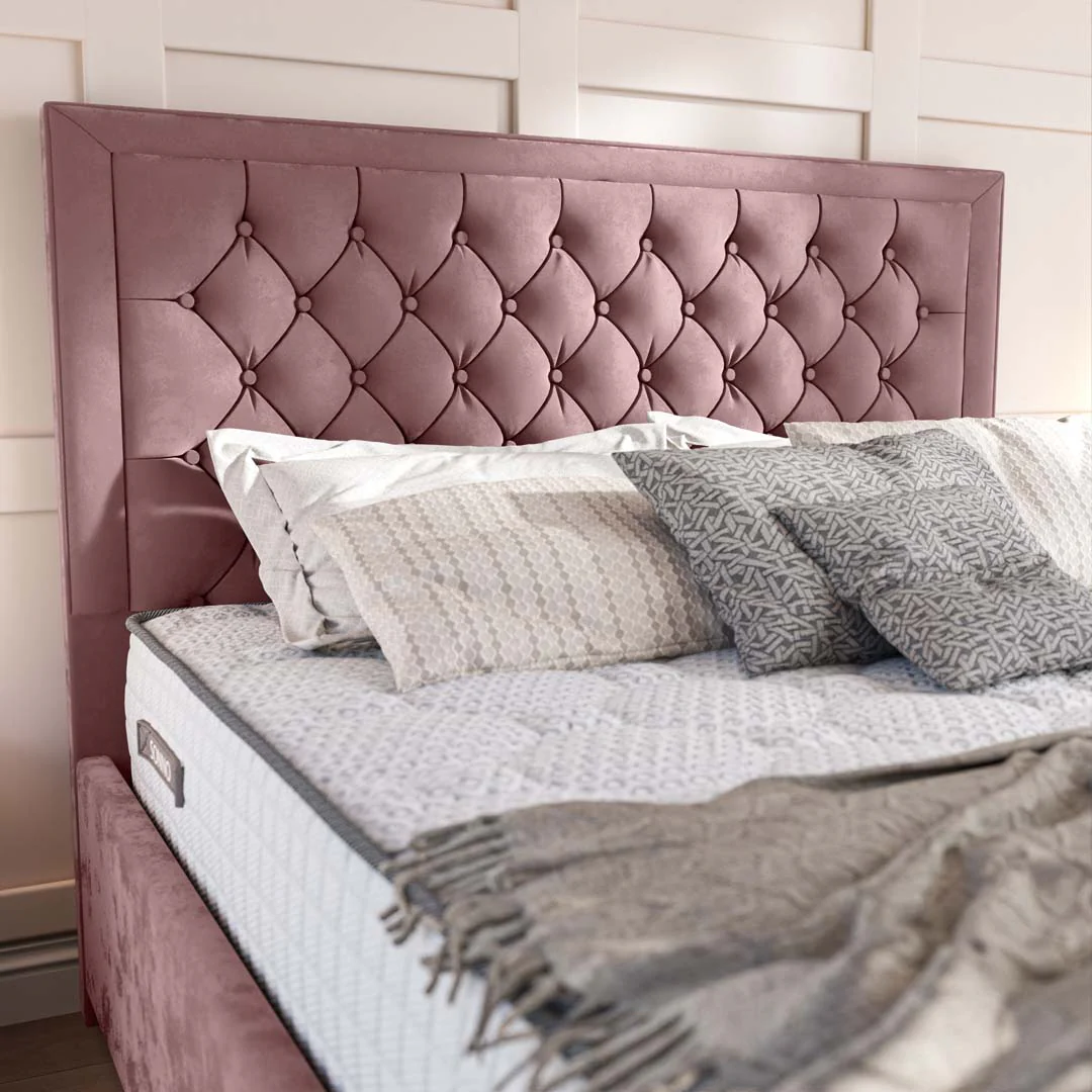 Valencia Upholstered Bed - Image 3