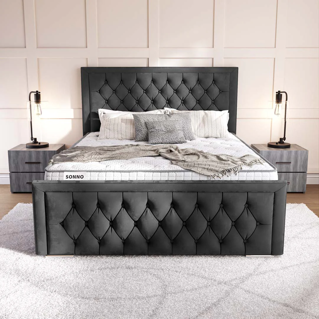 Valencia Upholstered Bed - Image 2