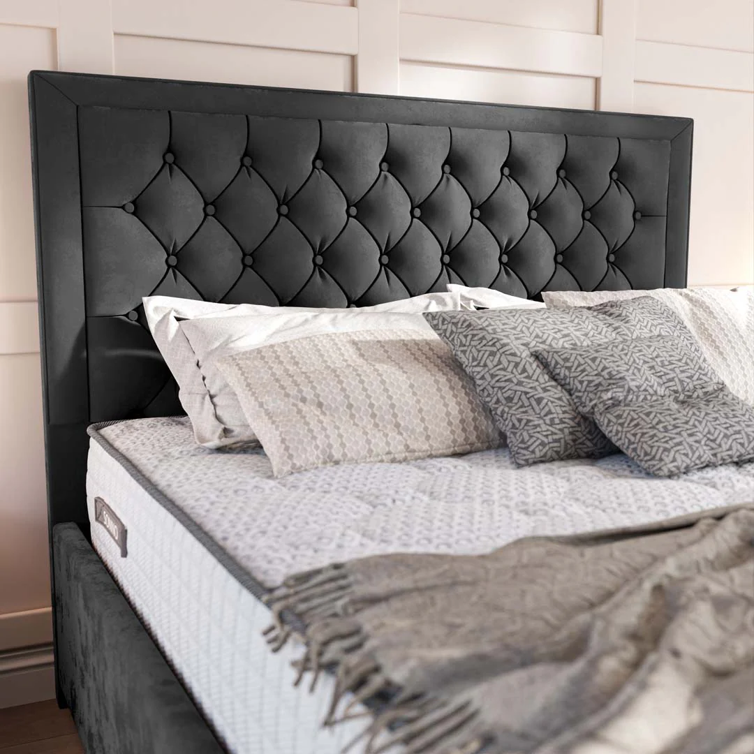 Valencia Upholstered Bed - Image 3