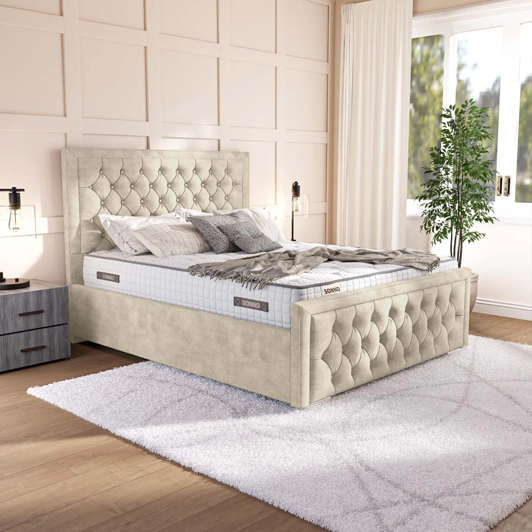 Valencia Upholstered Ottoman Bed - Image 3