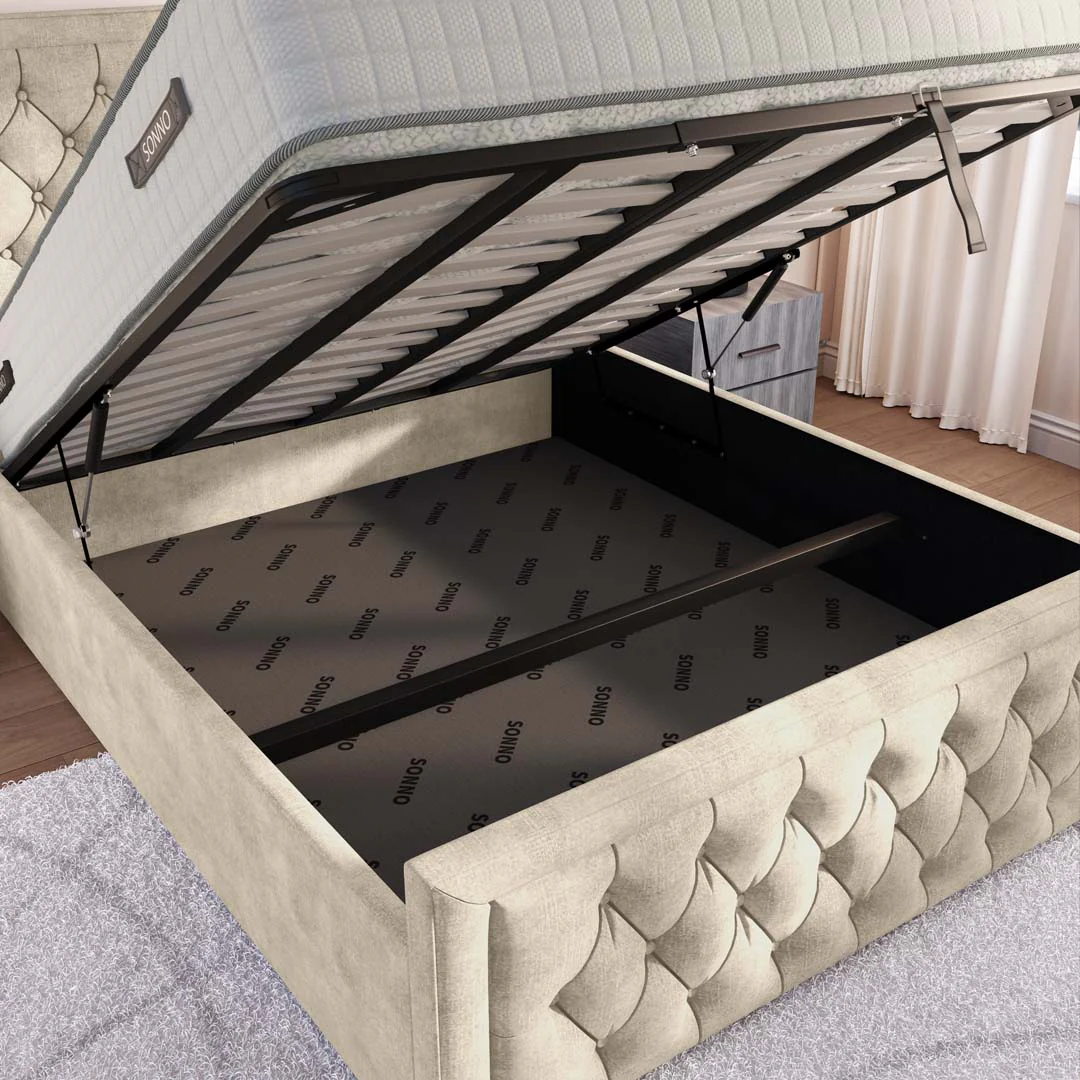 Valencia Upholstered Ottoman Bed - Image 7