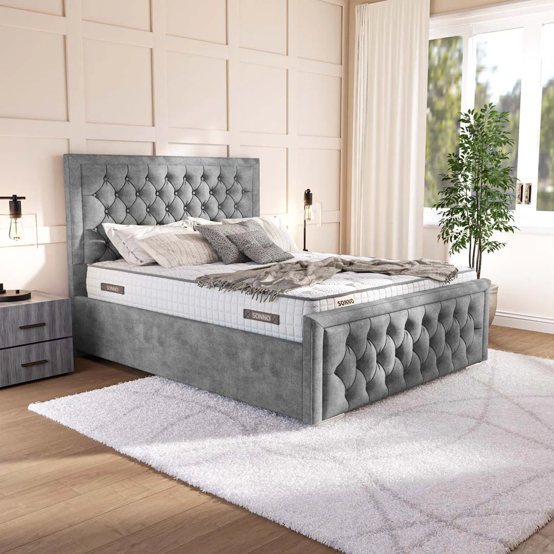 Valencia Upholstered Ottoman Bed - Image 3