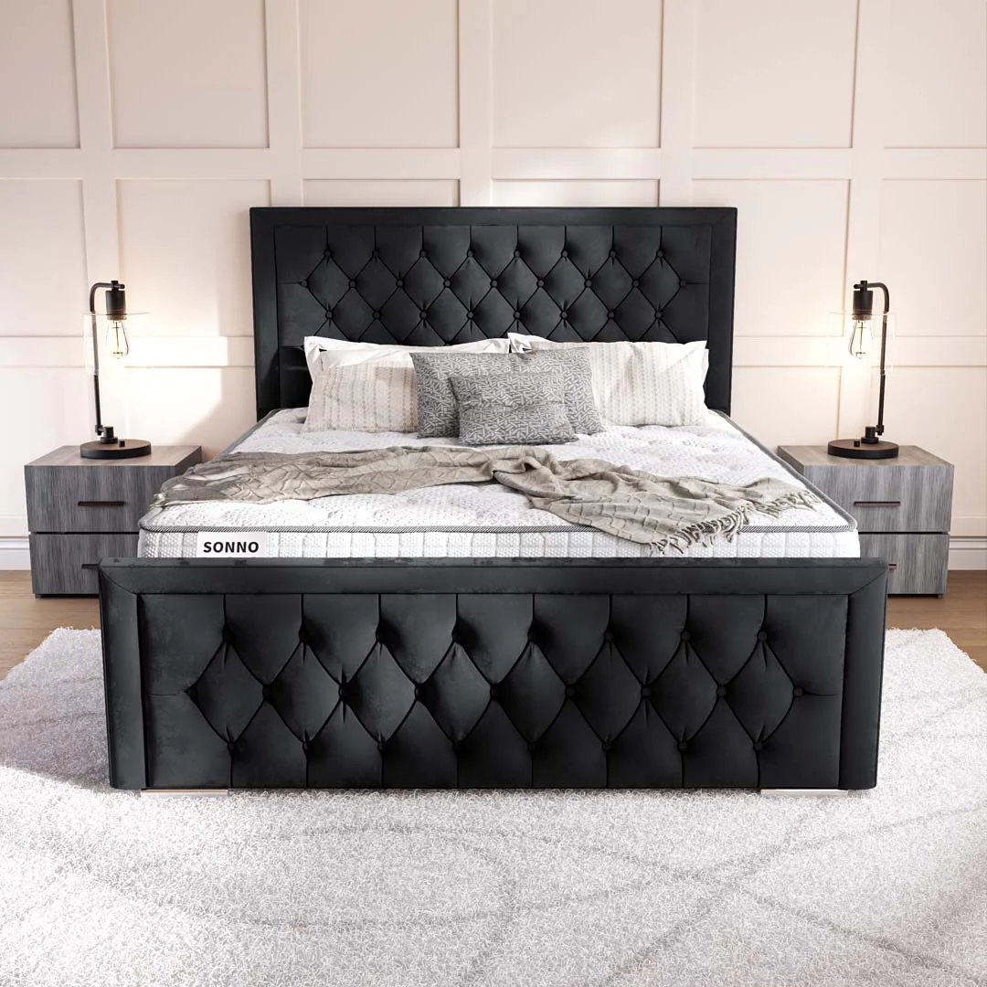 Valencia Upholstered Ottoman Bed - Image 5
