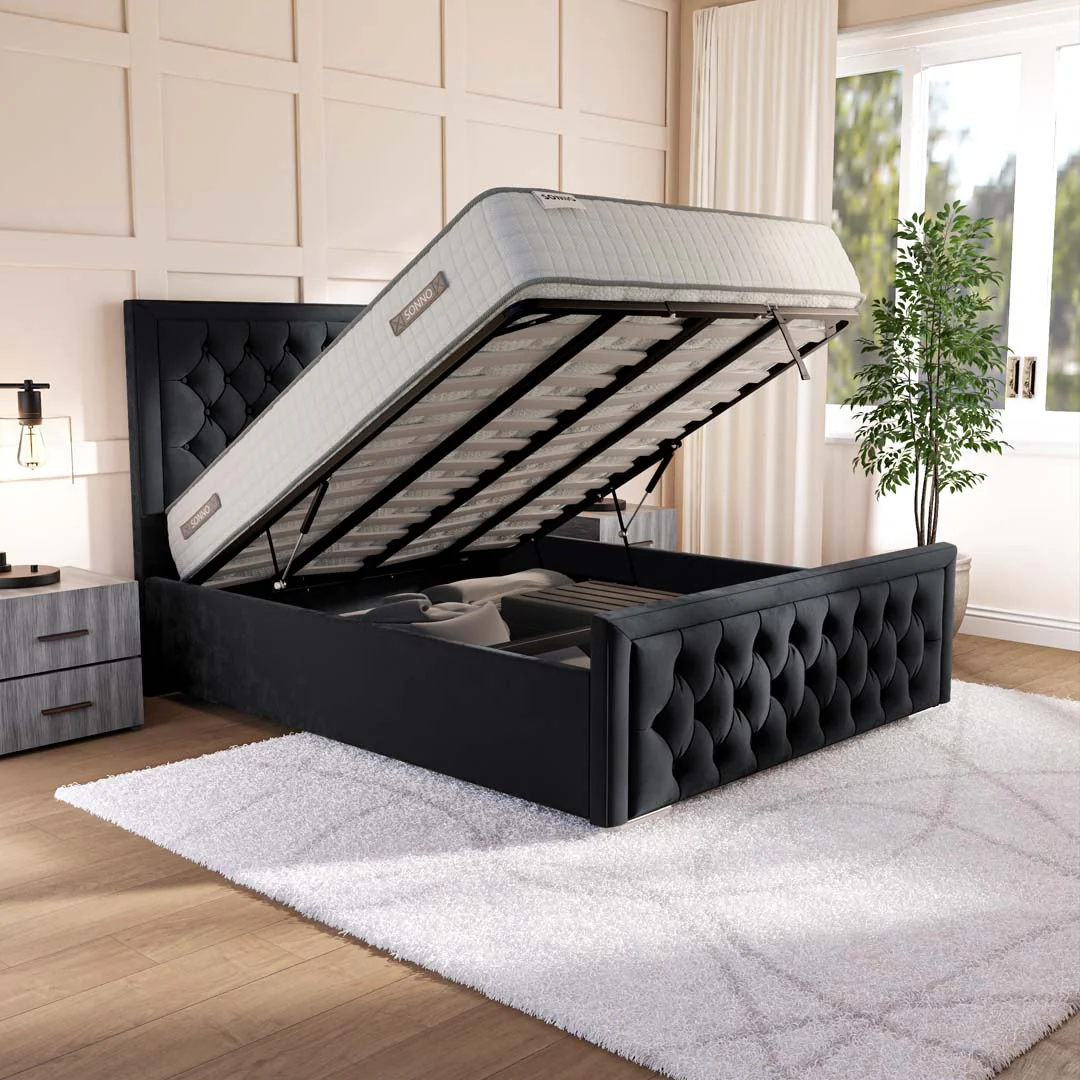 Valencia Upholstered Ottoman Bed - Image 6