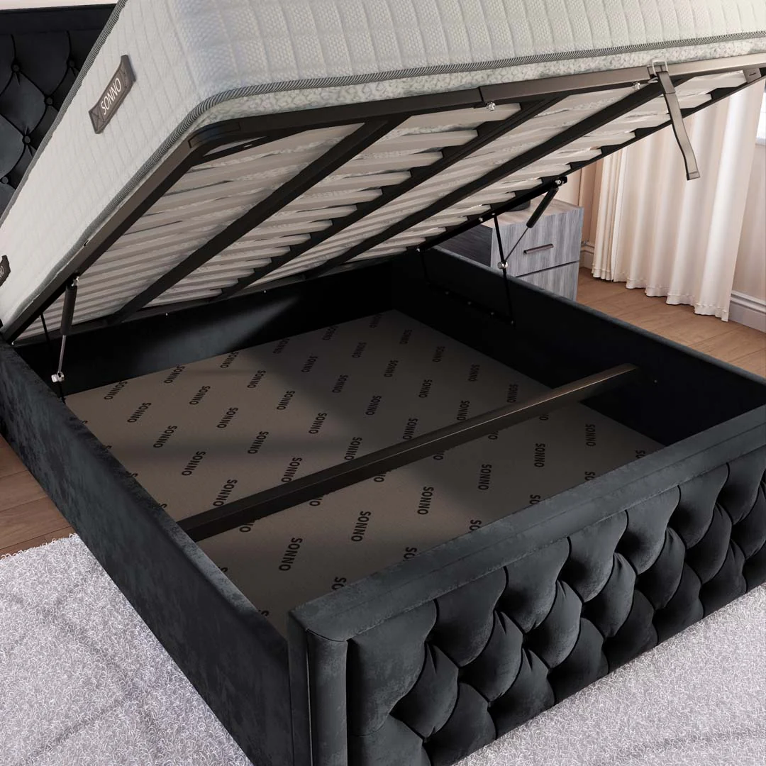 Valencia Upholstered Ottoman Bed - Image 7