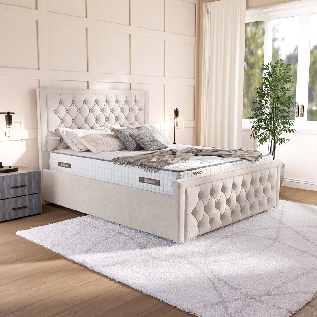 Valencia Upholstered Ottoman Bed - Image 3