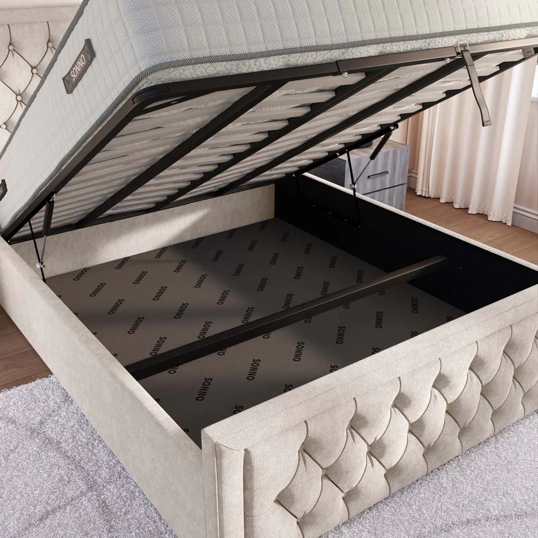 Valencia Upholstered Ottoman Bed - Image 7