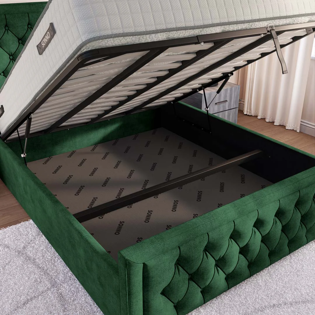 Valencia Upholstered Ottoman Bed - Image 7